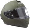 Steelbird Hi-Gn SA-2 AERONAUTICS MATT B.GREEN WITH PLAIN VISOR 580MM