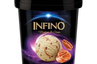 COMET PECAN TUB Premium Icecream Tub, 700 ml