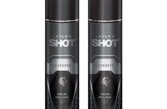 Layer’r Shot Leonardo Men’s Body Spray – 2 x 120ml Each | Long-Lasting Premium Exotic Fragrance For Body & Clothes | Perfect For Daily Use | Gift For Him