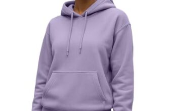 JUNEBERRY Casual Solid Full Sleeves Women Stylish Hooded Neck Fleece Hoodie for Winter_JB_W02_SP_LC_XL Lilac