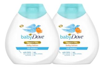 Baby Dove Rich Moisture Baby Lotion, 200 ml (Pack of 2)