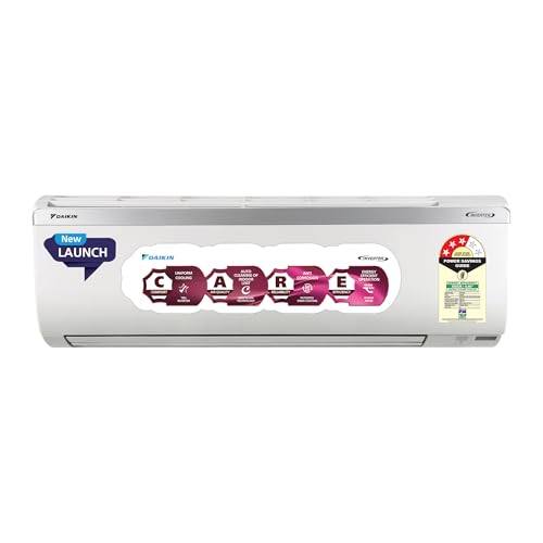 Voltas 1.5 ton 3 star,New star rated, Rating Inverter Split AC (Copper, Convertible 5-in-1 Cooling Mode, 2-Way Air Swing, Anti-dust Filter with Anti Microbial Coating, Auto Clean (183INV CAV, White)