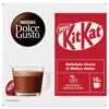 KitKat Dolce Gusto KitKat Hot Chocolate Pods 256g Box By COUGAR – Compatible with Dolce Gusto Machines | 16 Capsules | Creamy Cocoa Drink with Signature KitKat Flavour | Rich, Smooth & Velvety Texture | Perfect for Home, Office & Chocolate Lovers – (Imported-UK)
