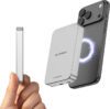 Nu Republic 10000 mAh 22.5 W Wired & Wireless With MagSafe Compact Pocket Size Power Bank(Silver, Lithium Polymer, Fast Charging for Mobile, Earbuds, Smartwatch, Tablet)