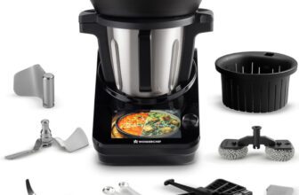 WONDERCHEF Chef Magic All-in-One Kitchen Robot 1800 W Food Processor(Black)