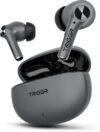 TRIGGR Ultrabuds Go with 40H Playtime, AI ENC, Dynamic Drivers, Type-C Fast Charging Bluetooth(Lunar Grey, True Wireless)