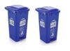 Aristo Plastic Pedal Garbage Waste Dustbin 70 LTR BLUE & BLUE