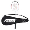 Silver’s Aluminium Stricker Badminton Racket with Full Cover(Red/White)