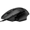 Logitech G502 X Wired Gaming Mouse – LIGHTFORCE Hybrid Optical-Mechanical Primary switches, Hero 25K Gaming Sensor, Compatible with PC/macOS/Windows – Black