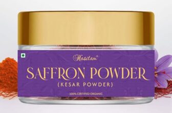 Hasitam SAFFRON Powder 5Gm, World’s Finest Wonder Spice Saffron (Kesar), Kumkuma Puvva Certified (A++++) Quality Value Pack Kashmiri Kesar Powder Ideal for Sweets, Tilak, Milk, Skin And Face 5gm (Pack of 1)
