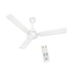 Havells 1200mm Ambrose DX BLDC Motor Ceiling Fan for Home | Remote Controlled, High Air Delivery Fan | 5 Star Rated, Upto 60% Energy Saving| Power: 350 RPM| 2 Year Warranty | (Pack of 1, White)