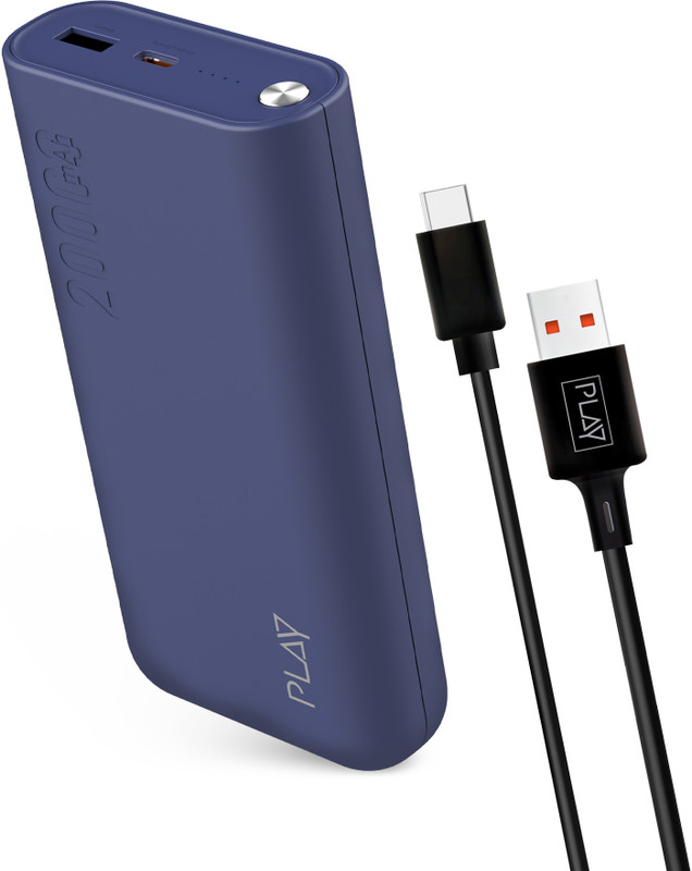 Candytech 30000 mAh Power Bank(Black, Blue, White, Lithium Polymer, Fast Charging for Mobile)