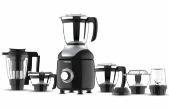 Butterfly ZieraChrome 750 Watt Mixer Grinder | 6 Jars | Coarse Grinding Jar| Uniform Grinding-Tornado Blade & Lid | Long Lasting Annealed SS Jars | Torx21 Motor| Juicer/Blender Jar | 5 Years Warranty