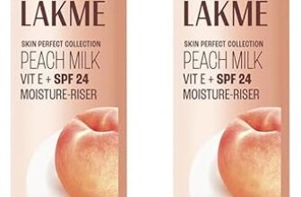 LAKMÉ Peach Milk Moisturizer Spf 24 Pa++, 200 Ml Lotion(Pack Of 2)