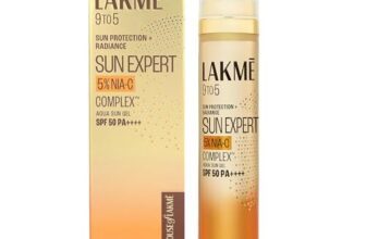 Lakmē Sun Expert 5% Nia C water-light Sunscreen gel SPF 50 Pa++++ Best for Oily Skin | Even toned & Glowing Skin |Helps reduce pigmentation | UVA/B Protection, No White Cast 56G