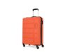 Kamiliant American Tourister Harrier|Cabin Trolley Bag Small Size (56 cms) for Travel| Hard Case Polypropylene (PP) Suitcase|360° 4-Wheel Spinner Luggage Trolley|Combination Lock|Carrot Orange