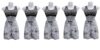 Unjal Enterprise Premium Female Plastic Full Body Mannequin | Lightweight Display Dummy with Stand for Clothing (Pack of 5)