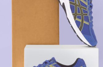 Asics GEL-CONTEND 4B+ Running Shoes For Men(Blue , 10)
