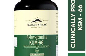Rasayanam Ashwagandha KSM-66 |Support Strength & Energy| Stress Relief(30 No)