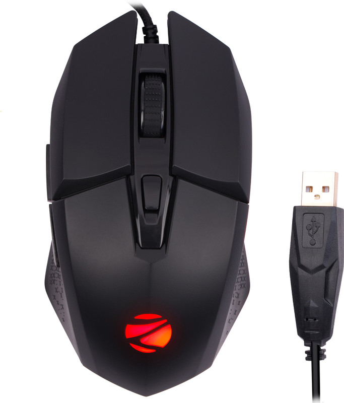Flipkart SmartBuy OS807 Wired Ambidextrous Optical Mouse(USB 3.0, Black)