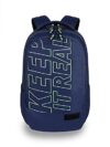 Gear Keep It Real 32 Ltrs Nblue Fl Green School Standard Backpack (Kbpkprelg0503)