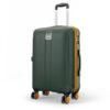 Safari Medium Polycarbonate Spinner Thorium Neo 8 Wheels 66Cm Size Check-in Trolley Bag, Hard Case, 360º Wheeling Luggage for Men & Women, Travel Bag, Suitcase for Travel, Dusk Green