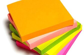 Bambalio BSNS-33 Neon Sticky Note Pad 3 x 3 inch (Pack of 3)