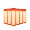 CELLO H2O Round Unbreakable Plastic Water Bottle (Orange)