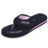 DOCTOR EXTRA SOFT Doctor Slippers for Women Orthopedic Diabetic Pregnancy Non Slip Lightweight Comfortable Flat Casual Stylish Dr Chappals and House Flip flops For Ladies and Girl’s D-22-Bk-Pink-6 UK