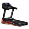 Lifelong FitPro Motorized Treadmill for Home (4HP Peak) | 3-Level Manual Incline | Rubberies Shock Absorption | Foldable Hydraulic | 12 Preset Workouts | 14km/hr | 100Kg | Bluetooth (LLTM033)