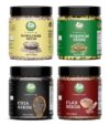 Go Vegan Raw Seeds Combo for Eating – 1kg (Pumpkin, Chia, Sunflower and Flax Seeds – 250gm Each, Pack of 4)