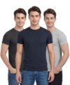 Scott International Men’s Regular Fit T-Shirt | Men’s T-Shirt | Tees for Man | Pack of 3 Tshirts | Tshirt for Men Stylish | Round Neck Tshirt for Man Multicolour