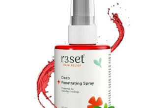 R3SET Herbal Pain Relief Spray | Instant Relief from Muscle, Back, Knee, Arthiritries & Joint Pain | | Fast Acting, Deeper Action | Boswellia, Wintergreen & Eucalyptus Oils – 30ml