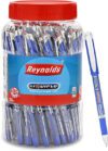 Reynolds Liquiflo Ball Pen(Pack of 50, Ink Color – Blue)