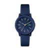 Lacoste Lacoste 12.12 Ladies Qtz Basic Blue Round Dial Women’s Watch|Blue Silicone Material|Multi Color Band – 2001271