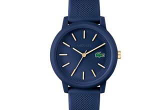 Lacoste Lacoste 12.12 Ladies Qtz Basic Blue Round Dial Women’s Watch|Blue Silicone Material|Multi Color Band – 2001271