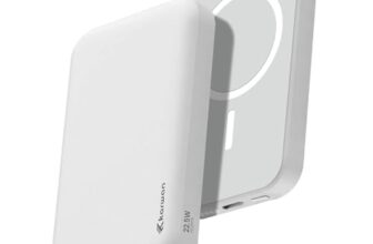 KARWAN Mag-Safe 10000Mah Wireless Power Bank,22.5W Wired & 15W Wireless Fast Charging Powerbank with USB Type C Port,Compatible with iPhone 17/16/15/14/13/12 Series,Android & Other Qi Enabled Phones