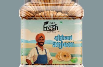 Get Fresh Afghan Anjeer | Known for Its Naturally Mild Sweet | Mountain Figs(1 x 1000 g)