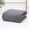 Cortina Towels for Bath (70 x 140 cm) – 380 GSM Microfiber Bath Towels, Ultra Soft, Highly Absorbent & Quick Dry for Gym, Beach & Bathroom Towels for Men, Women & Kids Color : Grey