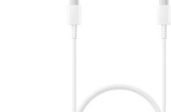 Samsung USB Type C Cable 2 A 1 m EP-DA705BWEGIN(Compatible with Android Phones, Tablets, Power Banks, White)
