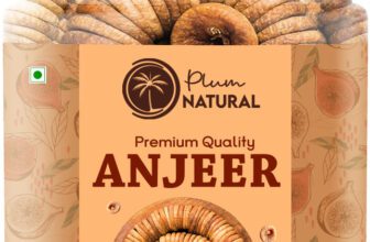 Plum Natural Premium Afghani Anjeer Dry Fruits | Dried Figs 500GM Jar Pack | Weight Loss Figs Figs(1 x 500 g)