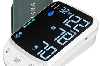Antara AGEasy (Max Group) Automatic BP Monitor | Digital Blood Pressure Machine | Large 4.7” LED Display | Clinically Accurate | 2 Users Memory (180 Readings) | Adjustable Arm Cuff (22–42 cm) | 2-Year Warranty