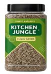 Kitchen Jungle Premium Cumin Seeds 500gm (Jeera Whole) | Aromatic Whole Spice for Cooking, Roasting & Seasoning | Natural Indian Jira