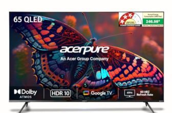 Acerpure 164 cm (65 inch) Elevate Series Ultra HD 4K QLED Smart Google TV AP65UG51QEVTD