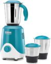 USHA SPEED MASTER HIGH SPEED 500 Mixer 500 W Mixer Grinder(SM500M13 | 3 Jars | Blue)