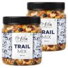 LILA DRY FRUITS Premium Trail Mix 1Kg (500g x 2) – Cashew, Raisins (Black and Golden), Almonds, Apricots, Roasted Pumpkin Sunflower Seeds, Cranberry, Amla, Yellow Dates Dry Fruits Perfect for Gifting
