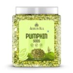 Auravita Premium Pumpkin Seeds 1KG – Natural & Raw Seeds for Eating | Immunity Booster and Protein Rich Seeds | Healthy Diet Snacks Gift Pack