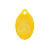 Muthoot Pappachan Swarnavarsham 24K (999) Yellow Gold Oval Ganesha Pendant 2 Gram