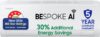 Samsung Bespoke AI 2026 Model 1.5 ton 4 Star Split Inverter with Wi-fi Energy Saving, Voice Control, Powerful Cooling, Copper, 4 Way swing, 5 Step Convertible AC(AR50H18D14HNNA,,AR50H18D14HXNA, White)