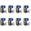 Philips Base B22 12-Watt (Pack of 8, Cool Day Light)